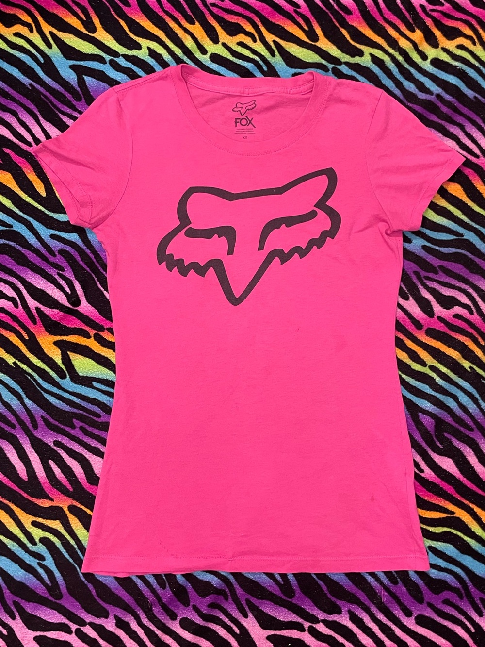 VTG Y2K Fox Racing Motocross T Shirt